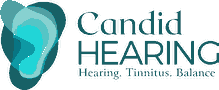 Candid Hearing logo - rebranding, website and digital marketing client of Mahadhi Technologies